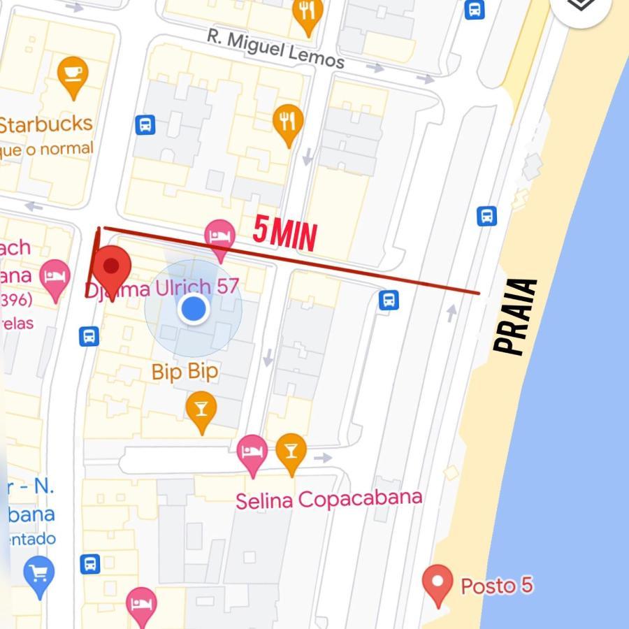 Lindo Apartamento Mobiliado, Uma Quadra Da Praia! Apartman Rio de Janeiro Kültér fotó